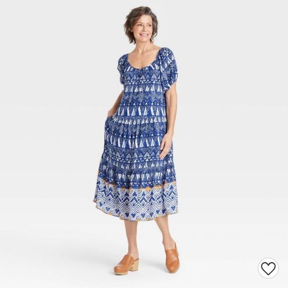 Knox Rose Dresses & Skirts - Knox Rose Tiered Boho Dress NWT XS